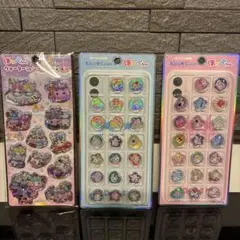 3点セット　おはじきシール　キラコロ　正規品　ほっぺちゃん