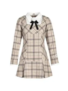 Rilly emulie Shirt Docking Knit Onepiece - メルカリ