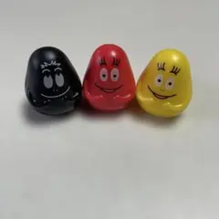 バーバパパグッズ ミニソフビフィギュア 3体セット