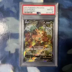 リ*ー様 【PSA10】リーフィアV SR S6a イーブイヒーローズ 071/