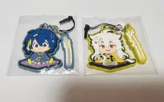 わんぱく！ 刀剣乱舞 ラバーストラップ 三日月 小狐丸 2種セット