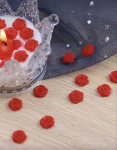 薔薇 シリコンモールド