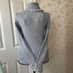 アクシーズファム ブルーセーター