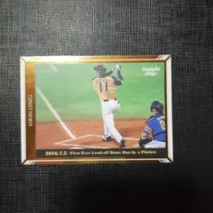大谷翔平 2016年7月3日 リードオフホームラン記念カード