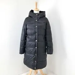 美品★MACKINTOSH LONDON 内側エコファー ダウンコート 40 黒のサムネイル