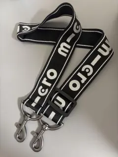 micro ショルダーストラップ ブラック