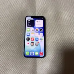 美品 SIMフリー iPhone13mini 256GB ブルー 82%