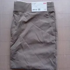 UNIQLO ウルトラストレッチ ドライEX テーパードパンツ L ベージュ