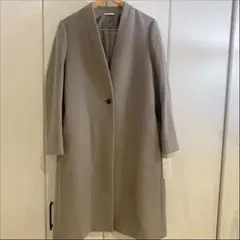 【値下げ中】LES MUES AOKI グレー ロングコート 未使用のサムネイル