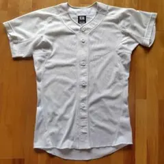 Mizuno ホワイト 半袖 ユニフォーム 140　メッシュ　練習着