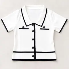 GRL バイカラー サマーニットのサムネイル