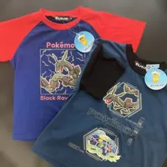 ポケモンTシャツ　2枚【未使用タグ付】 サイズ110