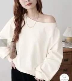 discoat ディスコート　キレイメワンショルスウェット