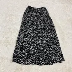 大きいサイズ クラシカルエルフ スカート ダルメシアン柄 ロング LL 3L