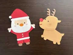 ⭐︎オーダー可能⭐︎ 壁面飾り　サンタ　トナカイ