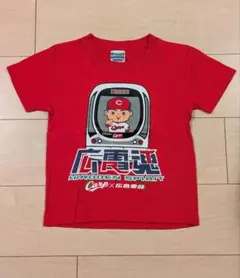③ Carp ✕ 広島電鉄 コラボＴシャツ 110