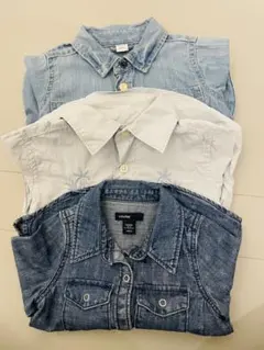 デニム長袖シャツ　ブラウス　まとめ売り