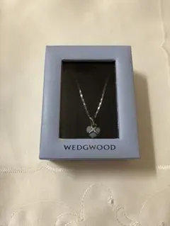 WEDGWOOD ハート型ネックレス 箱付き