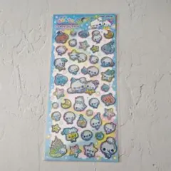 ぷくぷくあわわちゃん　キャンディグリッターステッカー　カミオジャパン