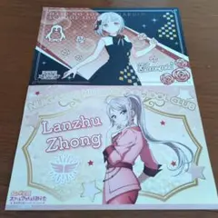 ラブライブ！ランチョン Theキャラカフェ お台場 2枚セット