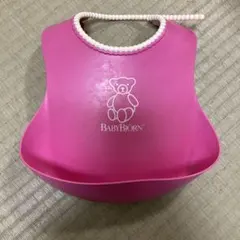 ベビービョルン スタイ　ピンク　お食事エプロン