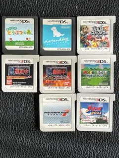 ニンテンドー3DS ゲームソフトセット 8本