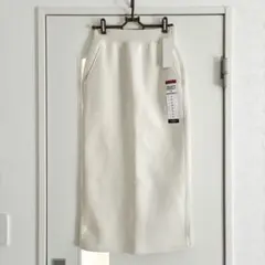 本日限定‼️GU ジーユー 新品 ヘビーウェイトスウェットナロースカート 丈標準