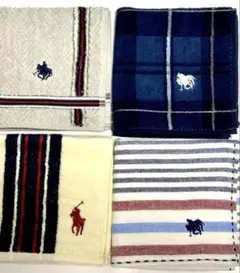 人気柄　POLO ラルフローレン BCS 手拭　汗拭　メンズ　タオル　ハンカチ