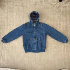 90sCarhartt アクティブジャケットデニム S相当 USAヴィンテージ