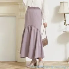 earth アース　マーメイドスカート　Sサイズ　グレイッシュピンク