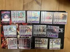 ワンピースカード　赤紫ロジャーデッキ　パーツまとめ売り