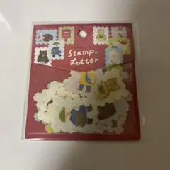 手紙社　stamp+Letter フレークシール