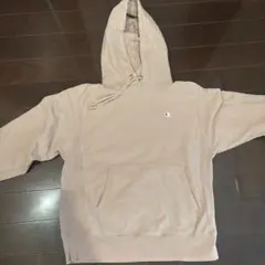 Champion ピンクフード付きパーカー