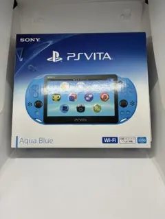 PS Vita Wi-Fiモデル アクアブルー 本体 箱付き 付属品完備 美品