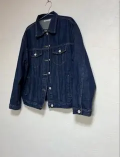 美品☆クラシカルエルフ デニムジャケット ゆったり ビックシルエット ブルーM