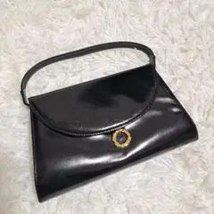 【HANAE MORI 】ハンドバック クラッチバッグ 冠婚葬祭 黒 3way