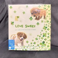 【未使用当時品】平成レトロ　プロフィール帳　プロフ帳　シール　クローバー　犬