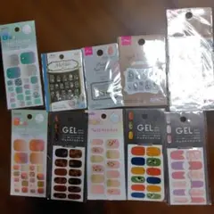 ネイルステッカー・3Dネイルシールセット