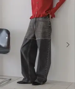 LOWRYSFARM ワイドストレートデニムのサムネイル