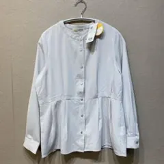 新品　SHOO・LA・RUE さらり軽やか インせず決まる ペプラムブラウスのサムネイル