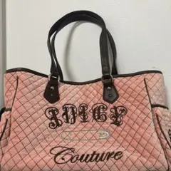 Juicy Couture ピンク キルティング ハンドバッグ　y2k 2000