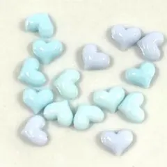5mm ぷっくり　ハート　ネイルパーツ　15粒セット