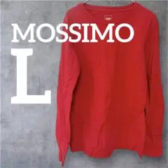 匿名配送✨美品❣️MOSSIMO 【L】赤 長袖 Tシャツ