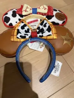 上海ディズニー限定☆ ウッディ＆ジェシーカチューシャセット - メルカリ