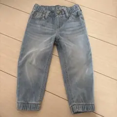 GAP ライトブルーデニムパンツ 2T ジョガーパンツ　ズボン
