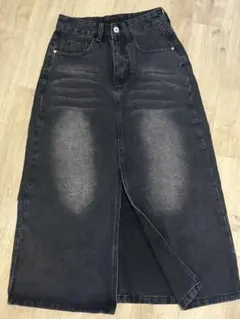 デニム ロングスカート タイトスカート