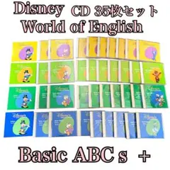 Disney 英語システム Basic ABCｓ + CD 35枚セット