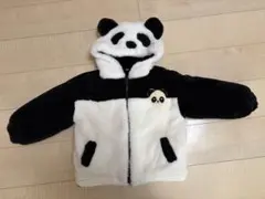パンダデザイン フリースパーカー