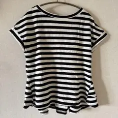 Myu ボーダー　Tシャツ　フリル