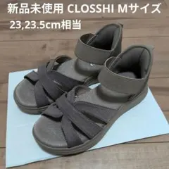 【新品未使用】CLOSSHI レディース サンダル ブラウン Mのサムネイル